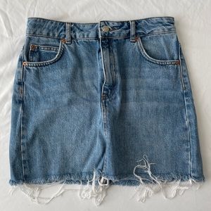 Topshop Denim Skirt